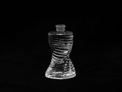 China Kundenspezifisches 100ml Flint Clear Perfume Glass Bottles und Gläser zu verkaufen