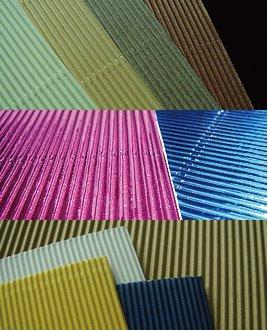 China Custom Colorful Single Wall Kraft Paper Liners for Perfume Packaging for sale