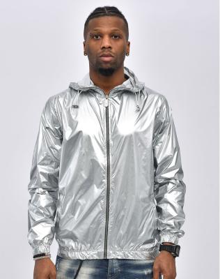 China Feature Hooded Silver Hooded Water Repellent Fabric Bachelor Waterproof Clothing Reflector Raincoat for sale