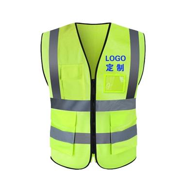 China Water Proof Blue Adult Construction Road Safety Vest Warning Reflection Work Reflective Clothing for sale