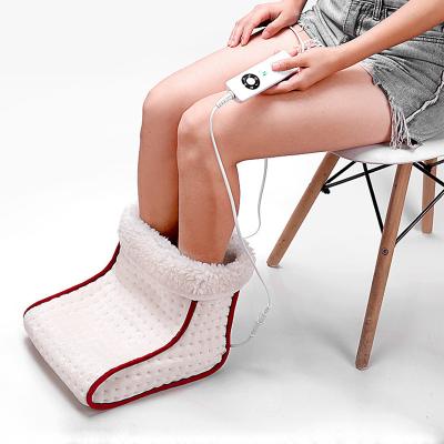 China Portable Electric Car Foot Bed Warmer 5 Gear Winter Warmer USB Smart Quick Heating Boots for sale