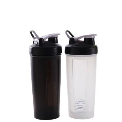 China 500ml Viable Wholesale Large Capacity Custom Plastic Shaker Cups Outdoor Sport Gym Water Protein Shaker Bottle for sale