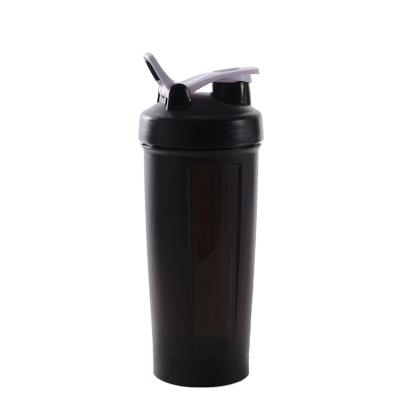 China Viable Gym Cup Fitness Classic Plastic Shaker Clear Colorful Premium Shaker Bottle With OEM Private Label for sale