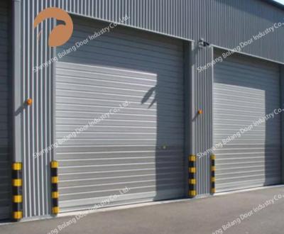 China Customized Automatic Windproof Roll Up Bars Industrial Roller Shutter Doors for sale