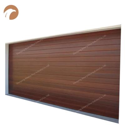 China Hot Selling American Style Heat Insulation Panels Heat Preservation Sectional Garage Door for sale