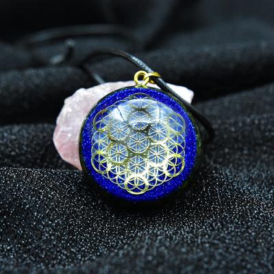 China New CLASSIC Handmade Chinese Kabbalah Necklace Orgon Energy Amulet Fruit Of Life Symbol Chakra Pendants For Women for sale