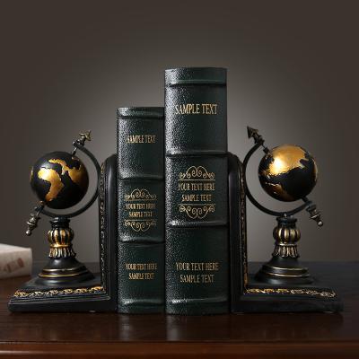 China China Country Retro Desktop Bookends Desktop Book Stand Model American Creative Home Study Decoration By The Bookend for sale