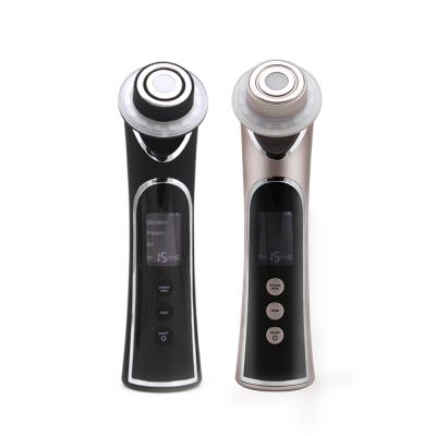 China Skin Tightening Custom Logo Facial Massage Wrinkle Remover Skin Tightening Machine RF Face Lifting Anti Aging Device for sale