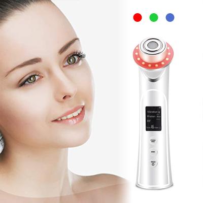 China Face Lift Skin Care Eye Bag Removal Device RF Beauty Removing Wrinkles Eye Mini RF Facial Lifting Machine for sale