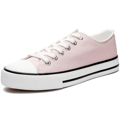 China Wholesale Cheap Fashion Trend Reasonable Price Canvas Shoes Antiskid Lady Tennis Sneakers With Low Price for sale