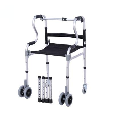 China Body Health Care Adjust Walking Aids Folding Mobility Frame Walker For Sale for sale