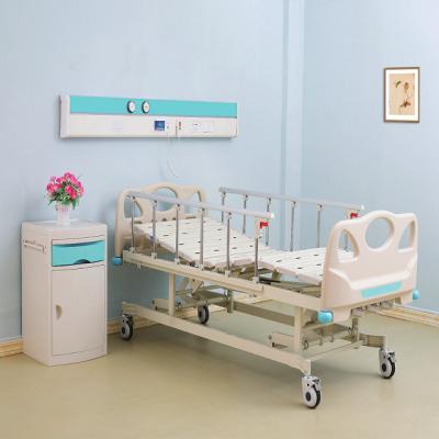 China Commercial furniture Kcare flat hospital bed nursing camas de hospital electric manual emergency bed medical icu bed for sale