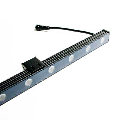 China Good Quality IP65 DMX 512 Waterproof Outdoor Hotel Base RGBW 4in1 Facade Media LED Aluminum Wall Seal for sale