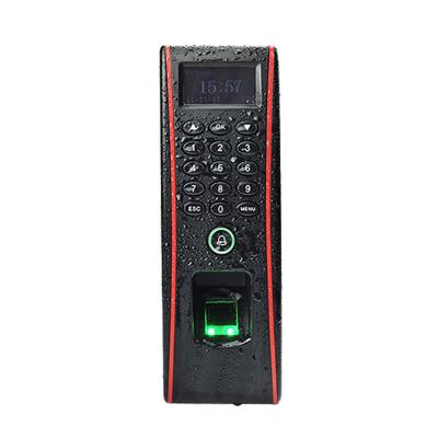 China Waterproof IP65 Waterproof TF1700 Fingerprint Access Control with RFID Card Reader TCP/IP Biometric Time Attendance ZK Access controller for sale