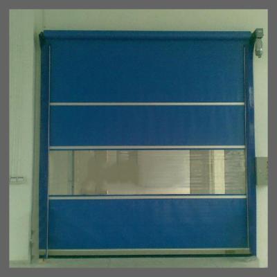 China Brand New Fast Folding Door PVC Interior Temporary High Speed ​​Door for sale