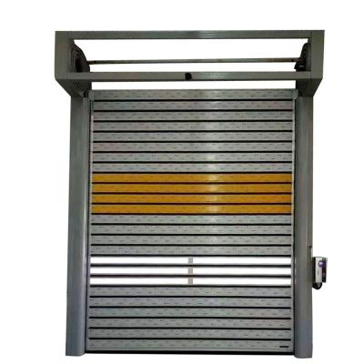 China Modern Popular Hard Fast Spiral Door Safe Security DoorSafe Garage Rolling Aluminum Alloy Door Strong Security Door Use for sale