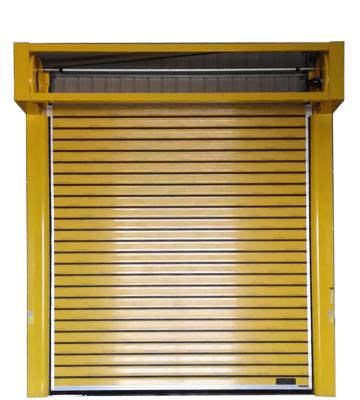 China Eco-Friendly Design Practical Guard Against Theft Automatic Quick Roll Door Rolling Shutter Exterior Door for sale