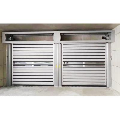 China Eco-friendly High Quality Rolling Rectangle Color Steel Plate Door Workshop Door for sale