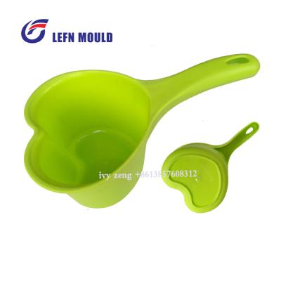 China Heart-Shape Water Scoop Mold Handheld Injection Molds Maker Plastic Water Scoop Caliber for sale