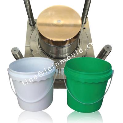 China Household Product Mold Paint Bucket Plastic Injection Mould, 16L Plastic Injection Paint Bucket 20 Liter 90Its Mold Rectangular for sale