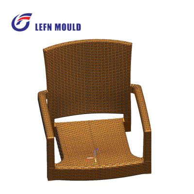 China Steel Inject Mold Plastic Chair Mold for sale