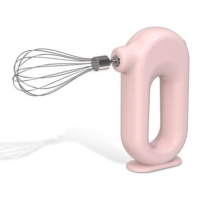 China Multi-Functional Speed ​​Regulation USB Egg Hand Mixer Regulation Handheld Rechargeable Portable Cordless Electric Blender for sale