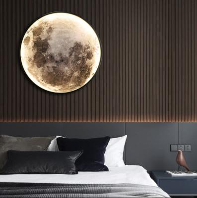 China Modern Interior Design Special Wall Sconces Moon Wall Light For Bedroom Home Light for sale