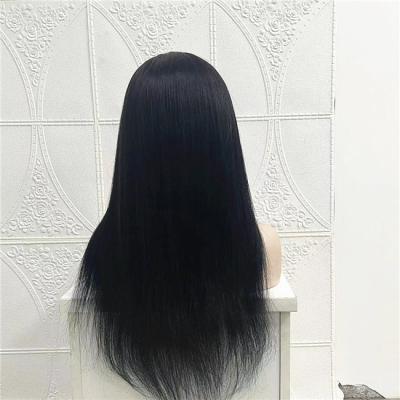 China Right Hand Tied Full Lace Female Hairpieces With PU Around Long Straight Hair Wigs For American Women for sale