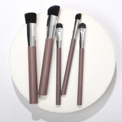 China Angular Blush Hot Selling 5 Pieces Good Price Makeup Brush Set High Quality Custom Make Up Brushes for sale