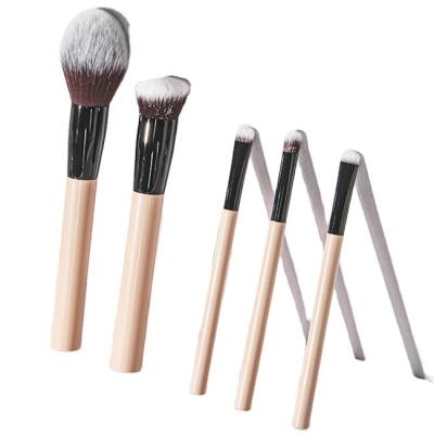 China Angular Blush Top Quality And Good Price Professional Custom Makeup Brushes Catch Powder Easily Makeup Brush Set for sale