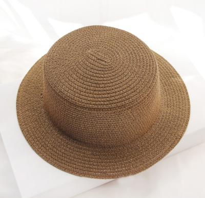 China Character Straw Hat Classic Custom Design Hats For Men And Women Plain Sun Protection Hat Sombreros Para Hombre Paper Braid for sale