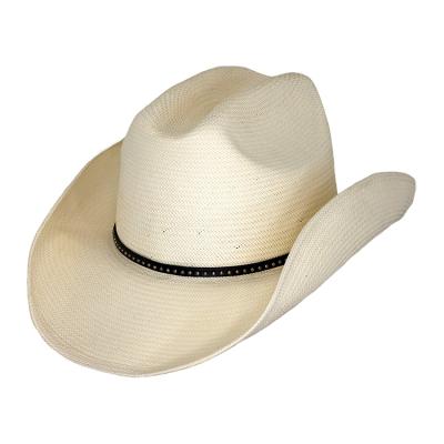 China Wholesale High Quality Fashion Character Cowboy Hat Summer Unisex Western Sun Hats Beach Straw Hat for sale