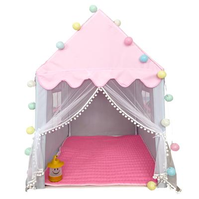 China Soft Toy Children's Tent Baby Play Tent High Quality Outdoor Indoor Pink Flower Children's Toy Outdoor Tent for sale