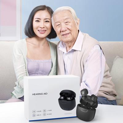 China ABS New Arrival Elderly Digital Cheapest Smart Hearing Aid Earphone Rates Rechargeable Amplifier For Hearing Loss for sale