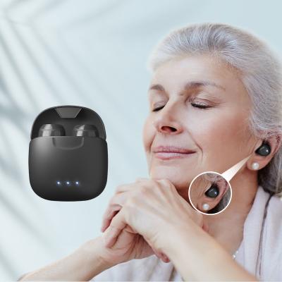 China ABS Amazon Hot Selling Digital Mini Invisible Portable Rechargeable Hearing Aids Sell Ear Sound Amplifier For The Deaf for sale