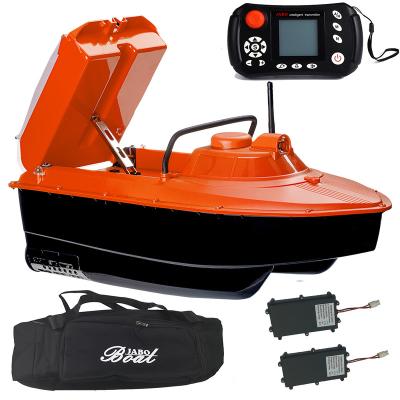 China WarehouseJABO2CG-7.4V10A*2+Backpack Automatic Baiting Boat GPS Navigation Automatic Fish Finder Automatic Baiting Robot 620*280*230mm for sale