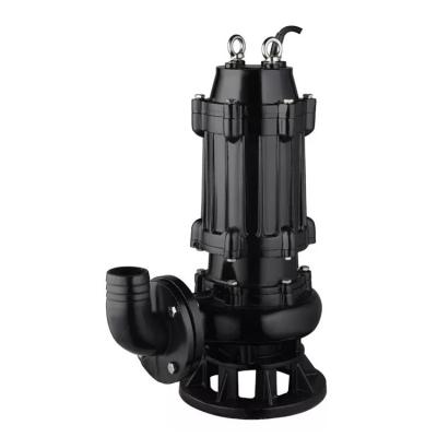 China Sewage Taizhou High Power 5HP 10HP Sewage Submersible Water Pump for sale