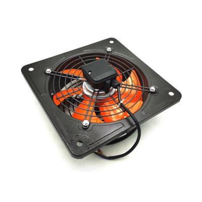 China Home Square Wall Case Fan Exhaust Flow Ventilation Axial High Efficiency Fan for sale