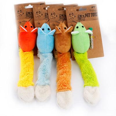 China Viable soft plush mouse cat toy with catnip pet supplies together wholesale in stock 2021 new design cat toy fast delivery for sale