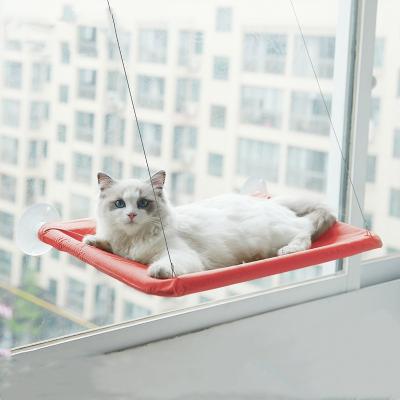 China Breathable Cat Window Sill Main Wholesale Cat Window Sill Dismountable And Washable Pet Cat Hanging Hammock Bed Four Seasons Suction Cup Cat Cup Head for sale