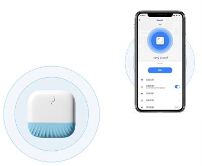 China Wireless APP Control Tracker Key Finder Anti Lost Locator Alarm Sensor Device For Kids Dogs Pets GPS Tracker Device Smart Locator for sale