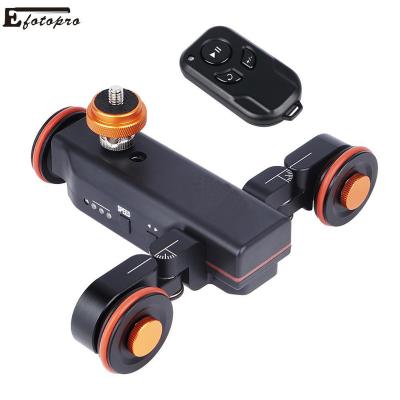 中国 Factory Direct Sell Electronic Camera AutoDolly Wheels Video Slider Camera Slider for DSLR DVS 販売のため