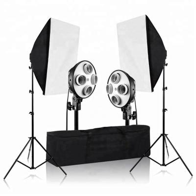 中国 New Style E27 300W Bulbs Light Stands Video Studio Light Kit For Photography 販売のため