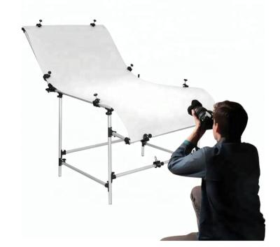 Cina Professional photography studio 1x2m reflective photo PVC board shooting platform in vendita