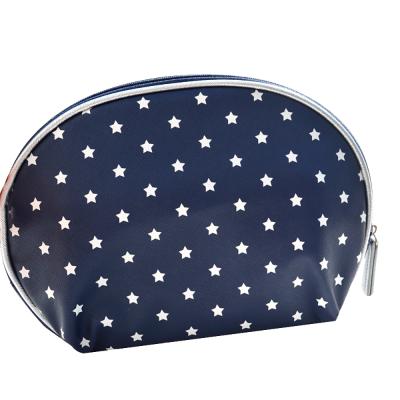 China Recycle High Quality Travel Cosmetic Bags Women Star PU Makeup Bag Storage Organizers Lady Pouch For Make Up Case for sale