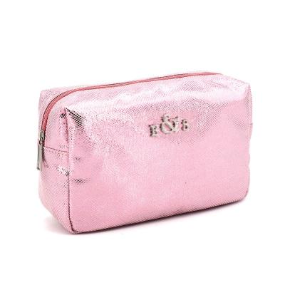 China Lady Wholesale Ladies Large Capacity Portable Multifunctional Mesh PU Travel Storage Cosmetics Makeup Bag for sale