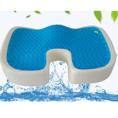 China Soft Memory Foam Orthopedic Gel Expanded Memory Cushion Ergonomic Cushion Chair Cushion for sale