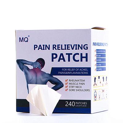 China Fast Effective Pain Relief Health Care 240 Patches/Box Muscle Leg Joint Aches Knee Pain Relief Sore Patch for sale