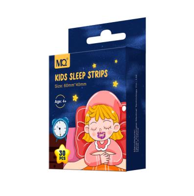 China For New Arrival MQ 30pcs/box Infant Baby or Adult Children Kids Sleep Bands Improve Anti Snoring Sleep Correction Mouth Snoring Band for sale