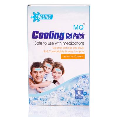 China Cooling Patch For Fever First Aid Patch Cool Ice Cooling Hydraulic Fever Freeze Cooling Patch For Baby Adult Fever Children Cooling Pad for sale